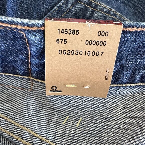 NWT Levi’s Relaxed Straight Fit Size 16 Short Y2K Vintage 2003 - Picture 9 of 11